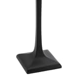 Lampe de table LED sans fil, noir et taupe MILANO SECURIT - Socle carré noir de la lampe de table Securit MILANO