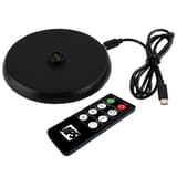 Lampe de table LED sans fil, abat-jour en métal MERLE APS - Socle de charge, câble USB-C et télécommande fournis avec la lampe APS MERLE