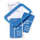 Borne de tri sélectif 55 litres DURASORT papier DURABLE - Borne de tri sélectif DURABLE DURASORT papier, anneau d'insertion et pictogrammes