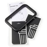 Borne de tri sélectif 55 litres DURASORT déchets résiduels DURABLE - Borne de tri sélectif DURABLE DURASORT déchets résiduels, anneau d'insertion et pictogrammes