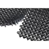 Tapis gratte-pieds d'extérieur, tout temps EAZYCARE TURF MILTEX - Tapis anti-salissure miltex EAZYCARE TURF anthracite 57 × 86 cm, carreaux assemblés