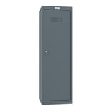 Casier cube à clé, 173 litres CL1244 PHOENIX - Casier cube Phoenix CL1244 anthracite, porte fermée