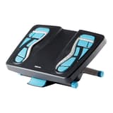 Repose-pieds massant, 3 hauteurs et bascule Energizer FELLOWES - Repose-pieds Fellowes Energizer, vue de trois quarts, surfaces de massage
