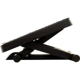 Repose-pieds massant, 3 hauteurs Professional Series Ultimate FELLOWES - Repose-pieds Fellowes Professional Series Ultimate, profil, pieds ciseaux
