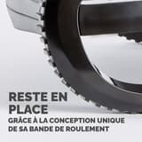 Repose-pieds à bascule, 2 hauteurs Smart Suites Rocker FELLOWES - Repose-pieds Fellowes Smart Suites Rocker, détail de la bande de roulement
