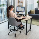 Repose-pieds réglable assis-debout, mouvement actif Hana LT FELLOWES - Repose-pieds Fellowes Hana LT noir, bureau à domicile