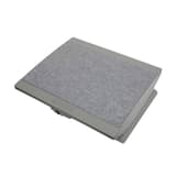Repose-pieds chauffant, 5 hauteurs, feutre pro chauffant MAUL - Repose-pieds chauffant MAULpro, vue de trois quarts