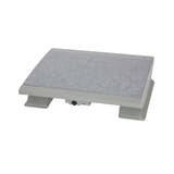 Repose-pieds chauffant, 5 hauteurs, feutre pro chauffant MAUL - Repose-pieds chauffant MAULpro, vue de face