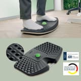 Planche d'équilibre pour bureau assis-debout Ergo Active LEITZ - Planche d'équilibre LEITZ Ergo Active, en situation