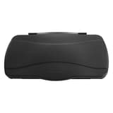 Couvercle à charnière pour collecteur Slim Jim, noir Slim Jim couvercle à charnière RUBBERMAID - Couvercle à charnière noir Rubbermaid Slim Jim, autre vue