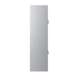 Vestiaire 2 portes en acier, 2 x 121 litres PL1230, serrure électronique PHOENIX - Vestiaire Phoenix PL1230 serrure électronique gris clair, vue de dos