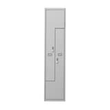 Vestiaire 2 portes en Z, 324 litres PLZ1240, serrure électronique PHOENIX - Vestiaire Phoenix PLZ1240 serrure électronique, vue de face