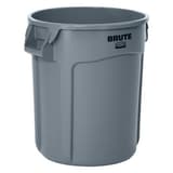 Collecteur de déchets rond ventilé, 37,9 à 208,2 litres BRUTE ventilé RUBBERMAID - Collecteur Rubbermaid BRUTE ventilé 75,7 litres gris, vue d'ensemble
