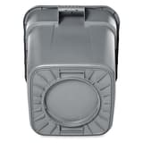 Collecteur de déchets carré, 106 ou 151,4 litres BRUTE carré RUBBERMAID - Collecteur Rubbermaid BRUTE carré 106 litres, vue de dessus