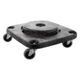 Chariot à roulettes pour collecteur BRUTE carré BRUTE chariot carré RUBBERMAID - Chariot à roulettes Rubbermaid BRUTE carré, vue d'ensemble
