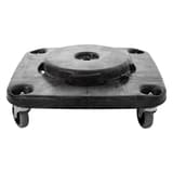 Chariot à roulettes pour collecteur BRUTE carré BRUTE chariot carré RUBBERMAID - Chariot à roulettes Rubbermaid BRUTE carré, autre vue