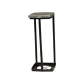 Support de sac poubelle avec couvercle easyclean KEEEPER - Support de sac poubelle keeeper easyclean, socle anthracite et couvercle argent