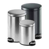 Poubelle d'intérieur à pédale, de 5 à 30 litres Poubelle à pédale ronde DURABLE - Poubelles à pédale rondes DURABLE inox et anthracite