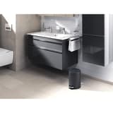 Poubelle d'intérieur à pédale, de 5 à 30 litres Poubelle à pédale ronde DURABLE - Poubelle à pédale ronde DURABLE anthracite 5 litres en situation