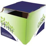 Corbeille à papier à recycler en carton, de bureau petite corbeille de tri FELLOWES - Petite corbeille de tri Fellowes BANKERS BOX, vue d'ensemble