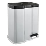 Poubelle à pédale de tri, 7 + 15 litres gunnar KEEEPER - Poubelle à pédale de tri keeeper gunnar, vue d'ensemble