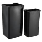 Poubelle à pédale de tri, 7 + 15 litres gunnar KEEEPER - Poubelle à pédale de tri keeeper gunnar, les deux bacs intérieurs sortis