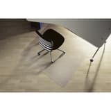 Tapis de sol de bureau en PET, 1,8 mm Duragrip Meta pour sol dur RS OFFICE - Tapis de sol RS Office Duragrip Meta pour sol dur sous un fauteuil de bureau, sur parquet