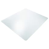 Tapis de sol de bureau en polycarbonate, 2,1 mm Ecogrip Solid pour moquette RS OFFICE - Tapis de sol RS Office Ecogrip Solid pour moquette transparent, 900 × 1200 mm