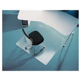 Tapis de sol de bureau renforcé, 2,4 mm Ecogrip Heavy pour moquette RS OFFICE - Tapis de sol RS Office Ecogrip Heavy pour moquette sous un bureau