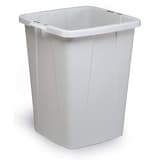 Poubelle de tri carrée, 90 litres DURABIN 90 DURABLE - Poubelle DURABLE DURABIN 90 litres gris, vue d'ensemble