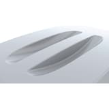 Couvercle pour poubelle DURABIN 60 litres DURABIN LID 60 DURABLE - Couvercle DURABLE DURABIN LID 60 gris, détail de la prise en main