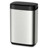 Couvercle pour poubelle Tork Image Line 50 litres couvercle Image Line pour poubelle 50 litres TORK - Couvercle Tork Image Line posé sur la poubelle inox 50 litres
