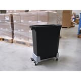 Chariot à roulettes pour poubelle DURABIN 60 litres DURABIN chariot 60 DURABLE - Chariot DURABLE DURABIN 60, avec une poubelle DURABIN 60