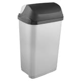 Poubelle à couvercle à tambour, 50 litres Poubelle à couvercle à tambour rasmus 50 litres KEEEPER - Poubelle à couvercle à tambour keeeper rasmus 50 litres, vue de trois quarts