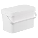 Poubelle à biodéchets de comptoir, 5 litres Poubelle à biodéchets Collect 5 litres SMARTSTORE - Poubelle à biodéchets SmartStore Collect 5 litres blanche