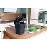 Petit seau à compost à fermeture hermétique, 6 litres Poubelle à compost 6 litres EDA - Poubelle à compost EDA 6 litres près de l'évier