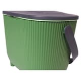 Poubelle à compost avec filtre à charbon, 10 litres Poubelle à compost avec filtre 10 litres EDA - Poubelle à compost avec filtre EDA 10 litres verte, anse de transport