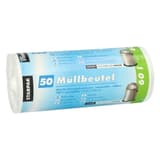 Rouleau de 50 sacs en PEHD de 9 microns Sacs poubelle 60 litres, blancs STARPAK - Rouleau de 50 sacs en PEHD de 9 microns, sacs poubelle STARPAK 60 litres blancs