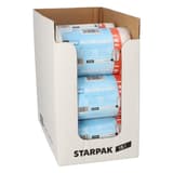 Rouleau de 100 sacs en PEHD de 9 microns Sacs poubelle 18 litres, blancs STARPAK - Rouleau de 100 sacs STARPAK 18 litres blancs, autre vue