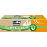 Rouleau de 6 sacs compostables certifiés DINplus Sacs poubelle compostables à poignées 35 litres SWIRL - Rouleau de 6 sacs compostables certifiés DINplus, sacs poubelle swirl 35 litres