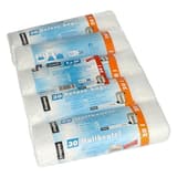 Paquet de 5 rouleaux de 30 sacs en PEHD de 14 microns Sacs poubelle à liens coulissants 20 litres, transparents STARPAK - Paquet de 5 rouleaux de 30 sacs en PEHD de 14 microns, sacs poubelle STARPAK 20 litres transparents