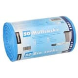 Rouleau de 50 sacs en PEHD de 18 microns Sacs poubelle 120 litres, bleus STARPAK - Rouleau de 50 sacs en PEHD de 18 microns, sacs poubelle STARPAK 120 litres bleus