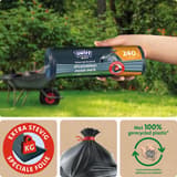Rouleau de 5 sacs Sacs poubelle PRO renforcés 240 litres, noirs SWIRL - Sacs poubelle swirl 240 litres, autre vue