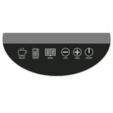 Lampe de bureau LED, double bras articulé, 3 modes CHUCK PAPERFLOW - Touches tactiles du socle de la lampe PAPERFLOW CHUCK : Détente, Travail, Lecture
