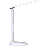 Lampe de bureau LED, horloge, réveil et thermomètre FOLEY PAPERFLOW - Lampe de bureau LED PAPERFLOW FOLEY blanche, écran dans le pied