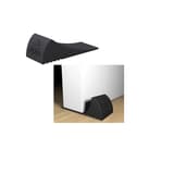 En élastomère antidérapant, noire Cale-porte DOORPOP1 ALBA - Cale-porte ALBA DOORPOP1 et sa mise en place sous une porte
