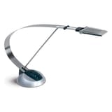 Lampe de bureau LED, température réglable, bras en ressort inox primus MAUL - Lampe de bureau LED MAULprimus argent et noir, bras en ressort