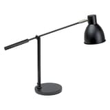 Lampe de bureau, bras à contrepoids, sans ampoule finja MAUL - Lampe de bureau MAULfinja noire, bras à contrepoids