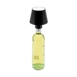 Lampe LED rechargeable à poser sur une bouteille PARIS SECURIT - Lampe Securit PARIS posée sur une bouteille