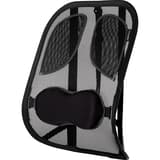 Coussin lombaire réglable en hauteur, noir Support dorsal en maille Professional Series FELLOWES - Support dorsal en maille Fellowes Professional Series, coussin lombaire